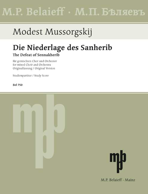 Vorderes Coverbild Die Niederlage des Sannacherib 