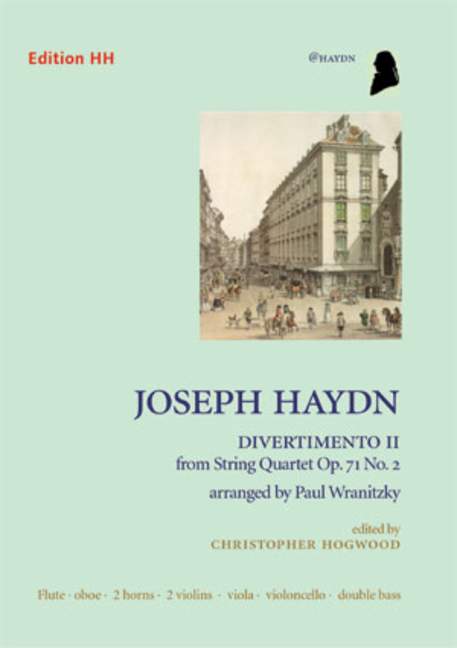 Vorderes Coverbild Divertimento II 