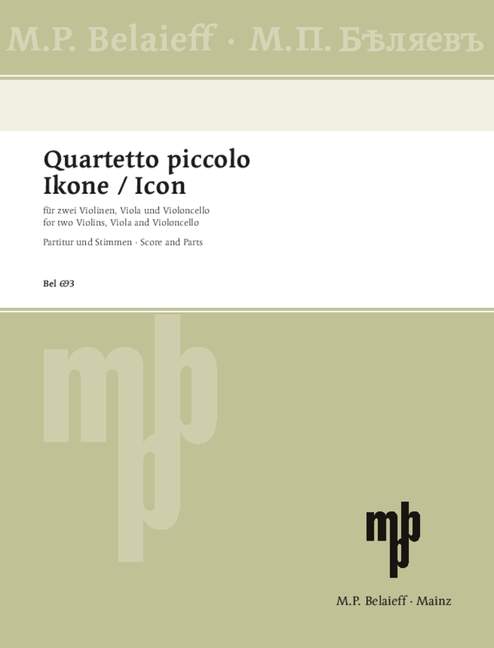 Vorderes Coverbild Quartetto piccolo - Ikone 