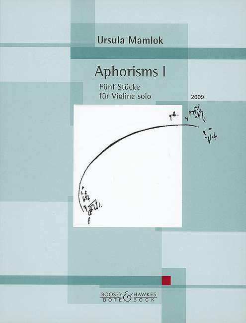Vorderes Coverbild Aphorisms I 