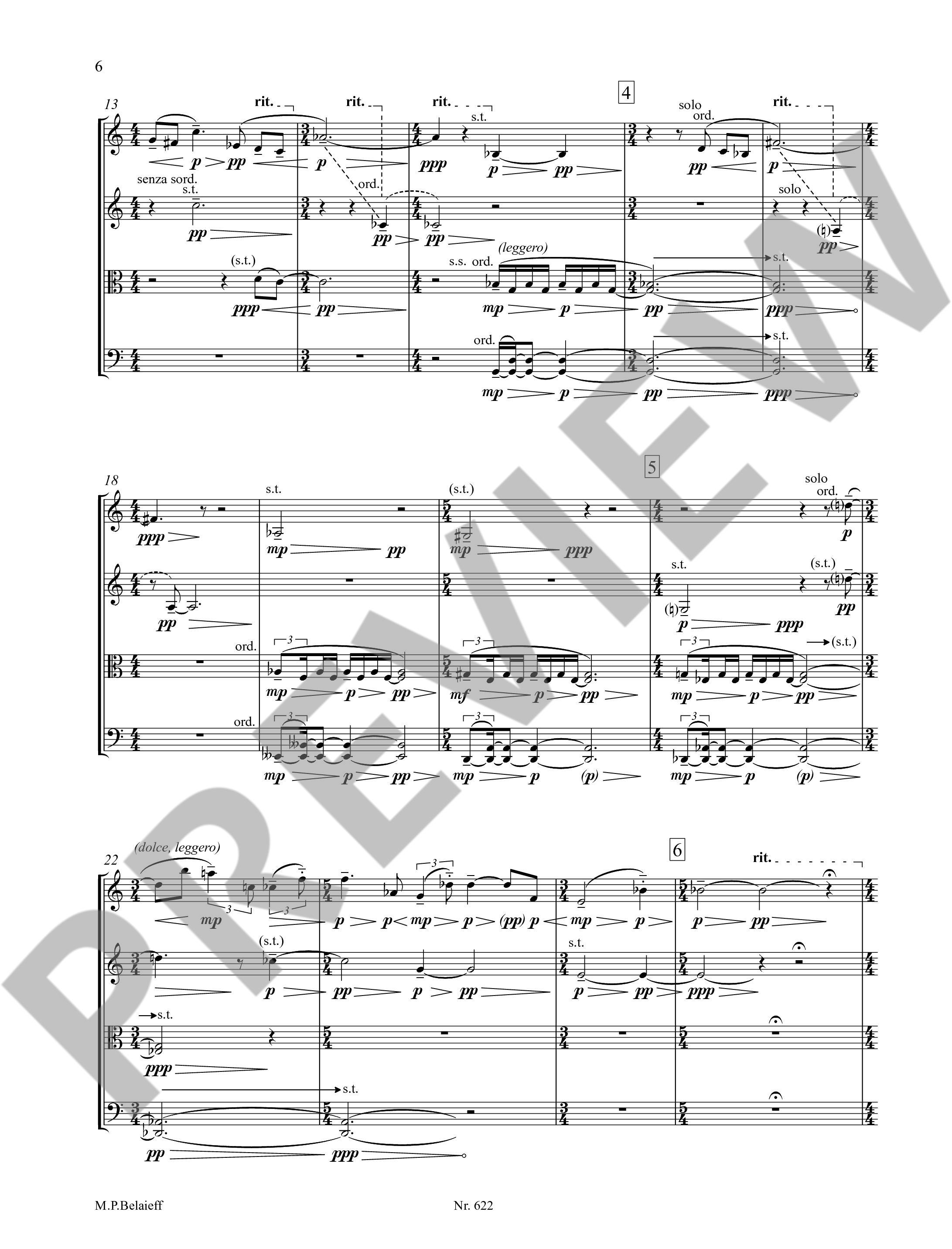 Anderes Coverbild Streichquartett Nr. 3 