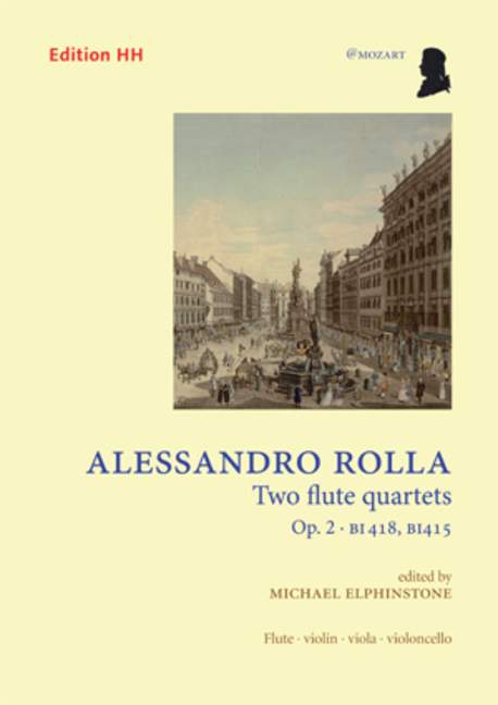 Vorderes Coverbild Two Flute Quartets op. 2 