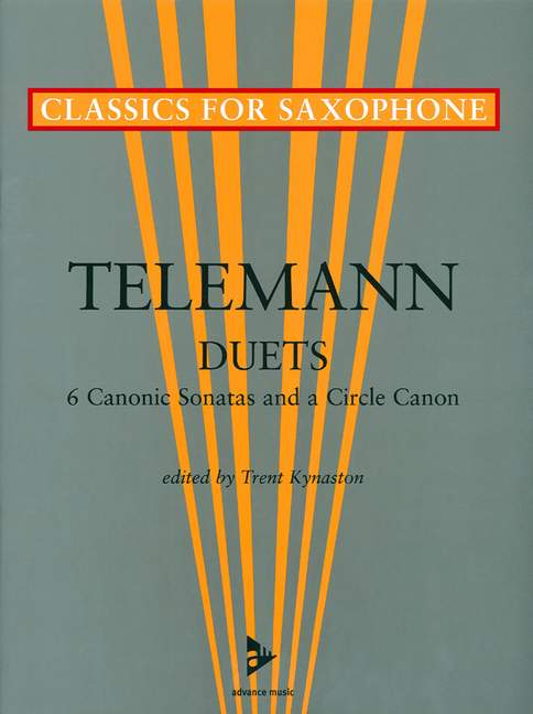 Vorderes Coverbild Six Canonic Sonatas and a Circle Canon 