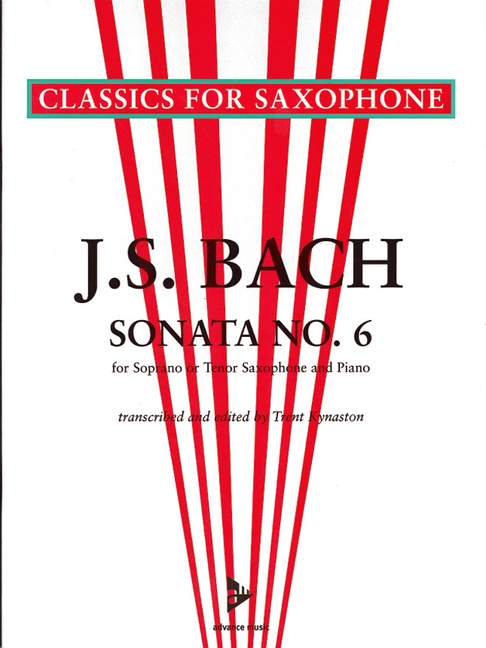Vorderes Coverbild Sonata No. 6 A-Dur BWV 1035 