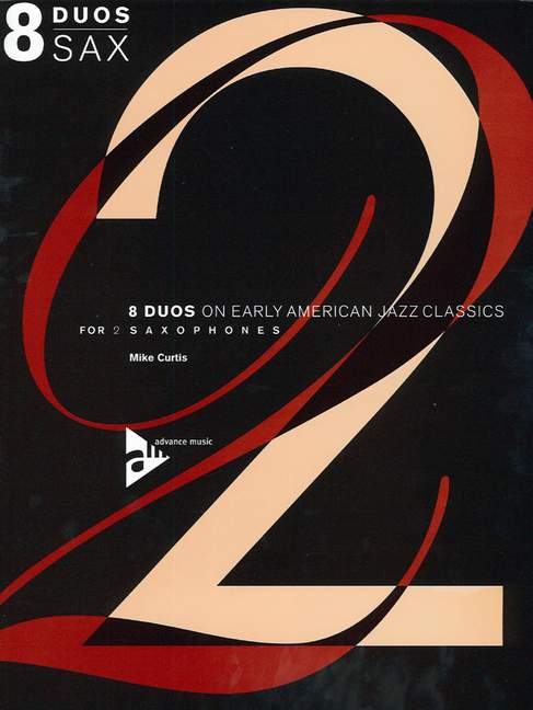 Vorderes Coverbild 8 Duos On Early American Jazz Tunes 