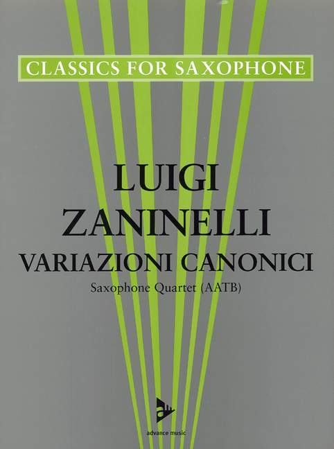 Vorderes Coverbild Variazioni Canonici 