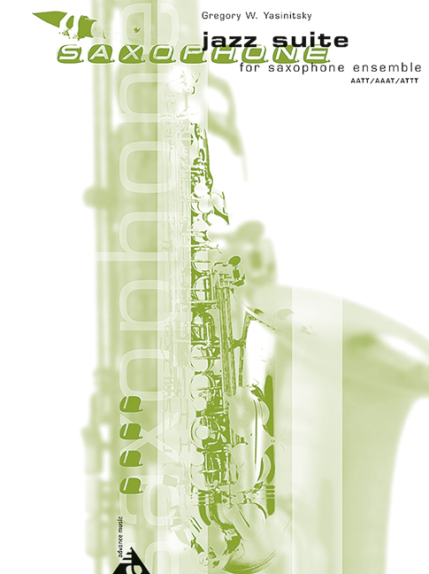 Vorderes Coverbild Jazz Suite for Saxophone Ensemble 