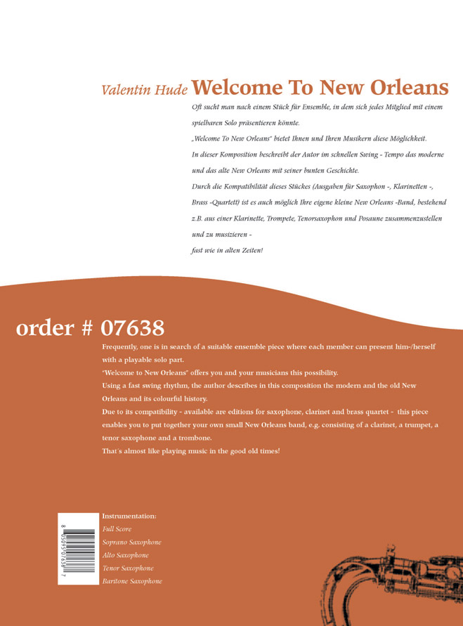 Anderes Coverbild Welcome To New Orleans 