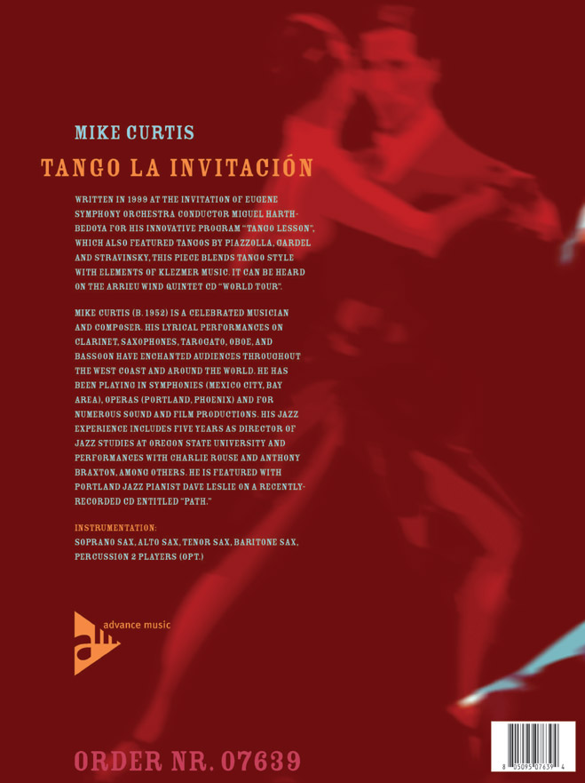 Anderes Coverbild Tango La Invitación 