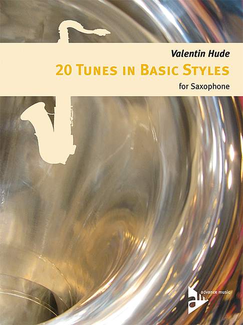 Vorderes Coverbild 20 Tunes in Basic Styles for Saxophone 