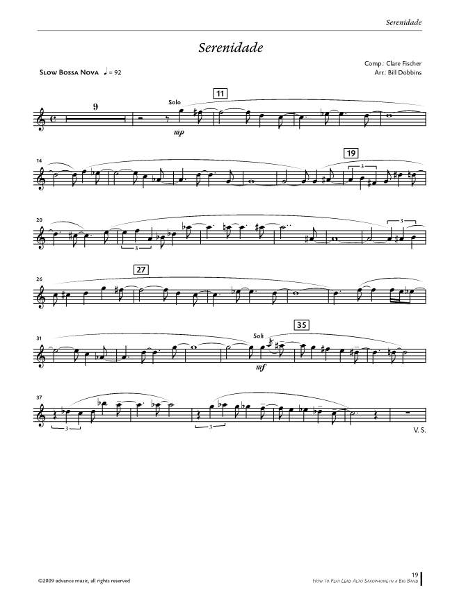 Anderes Coverbild How to play Lead Alto Saxophone in a Big Band 