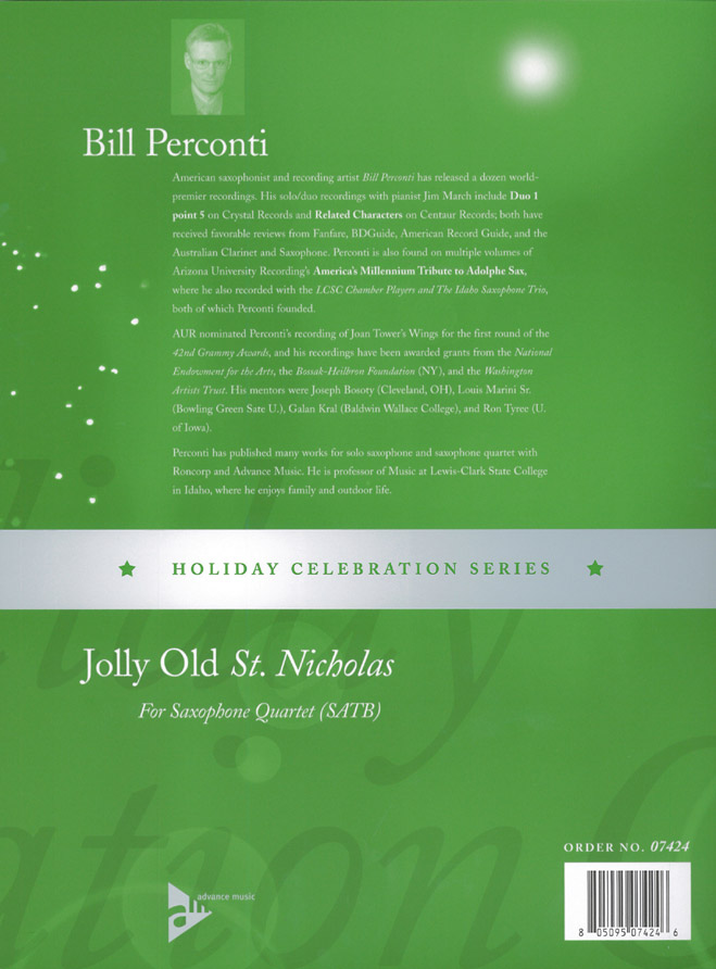 Anderes Coverbild Jolly Old St. Nicholas 
