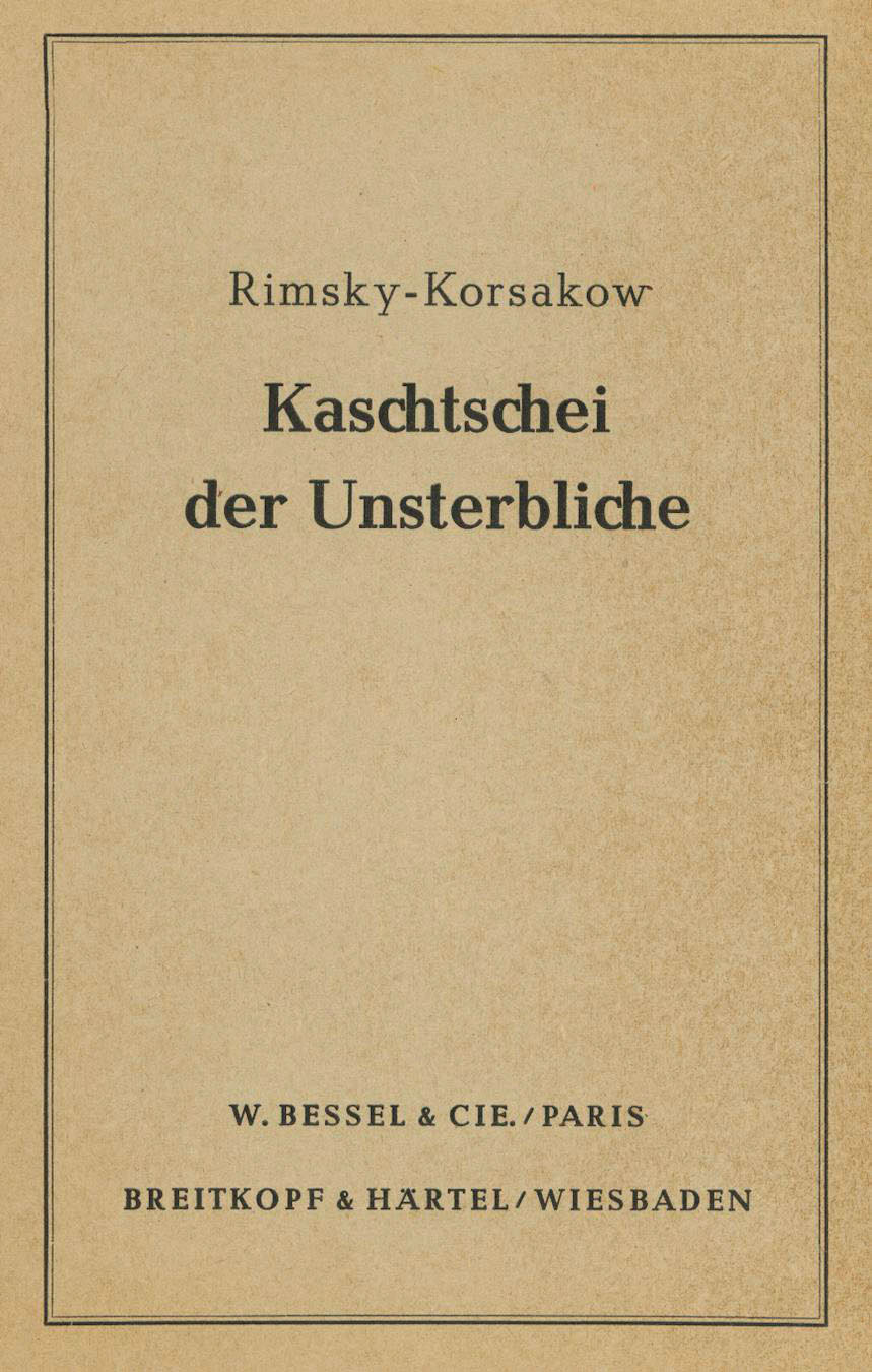 Anderes Coverbild Kaschtschei, der Unsterbliche