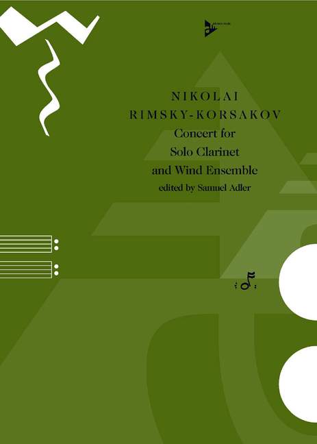 Vorderes Coverbild Concert for Solo Clarinet and Wind Ensemble 