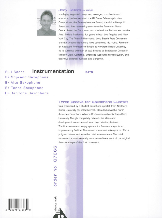 Anderes Coverbild Three Essays 