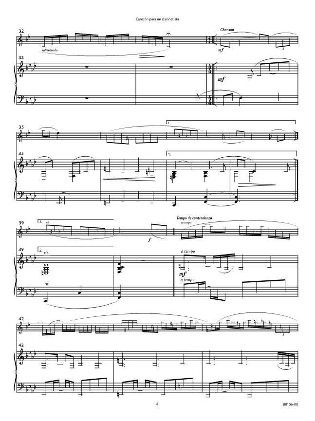 Anderes Coverbild Canción Para Un Clarinetista 