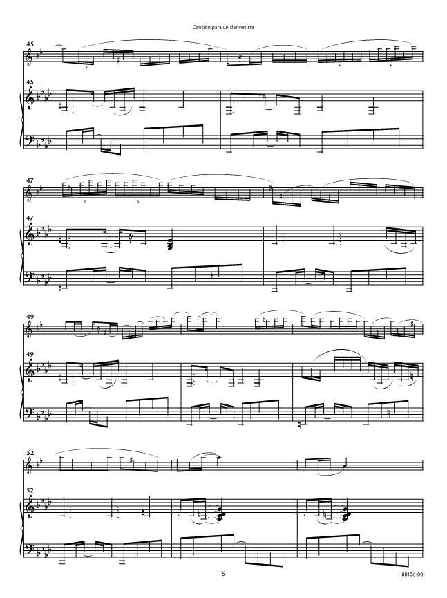 Anderes Coverbild Canción Para Un Clarinetista 