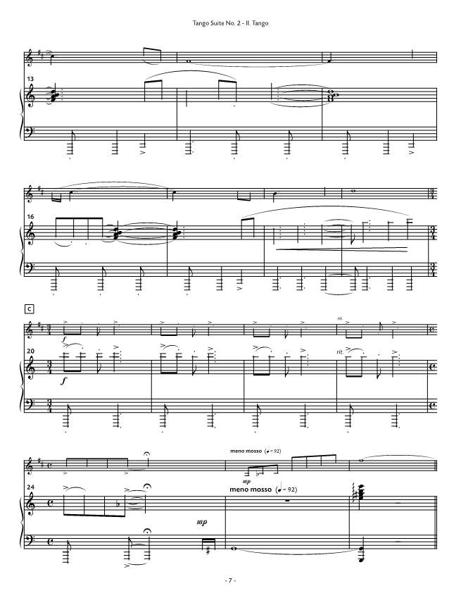 Anderes Coverbild Tango Suite No. 2 