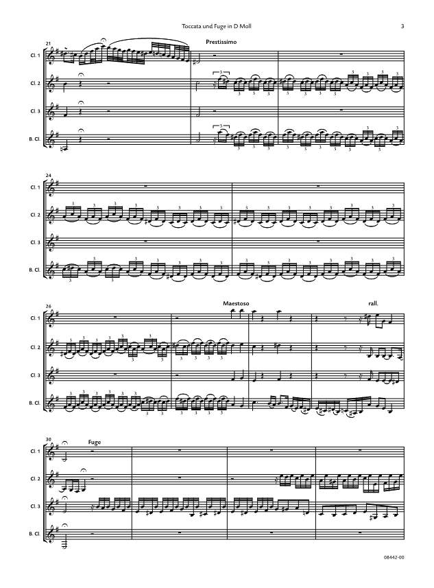Anderes Coverbild Toccata und Fuge in d Moll BWV 565 