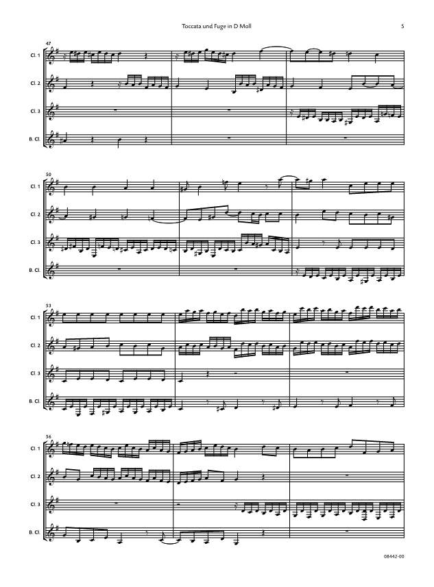Anderes Coverbild Toccata und Fuge in d Moll BWV 565 