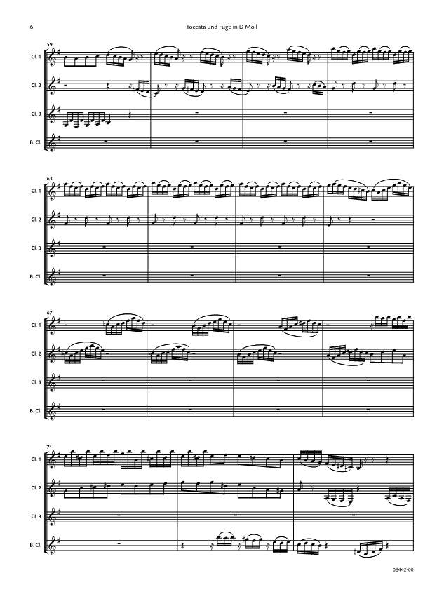 Anderes Coverbild Toccata und Fuge in d Moll BWV 565 
