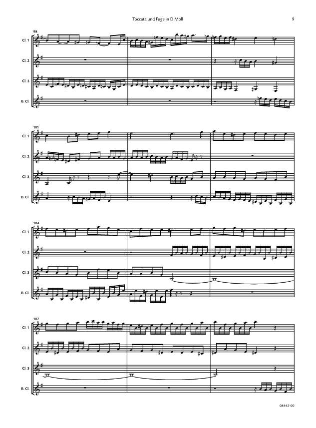 Anderes Coverbild Toccata und Fuge in d Moll BWV 565 