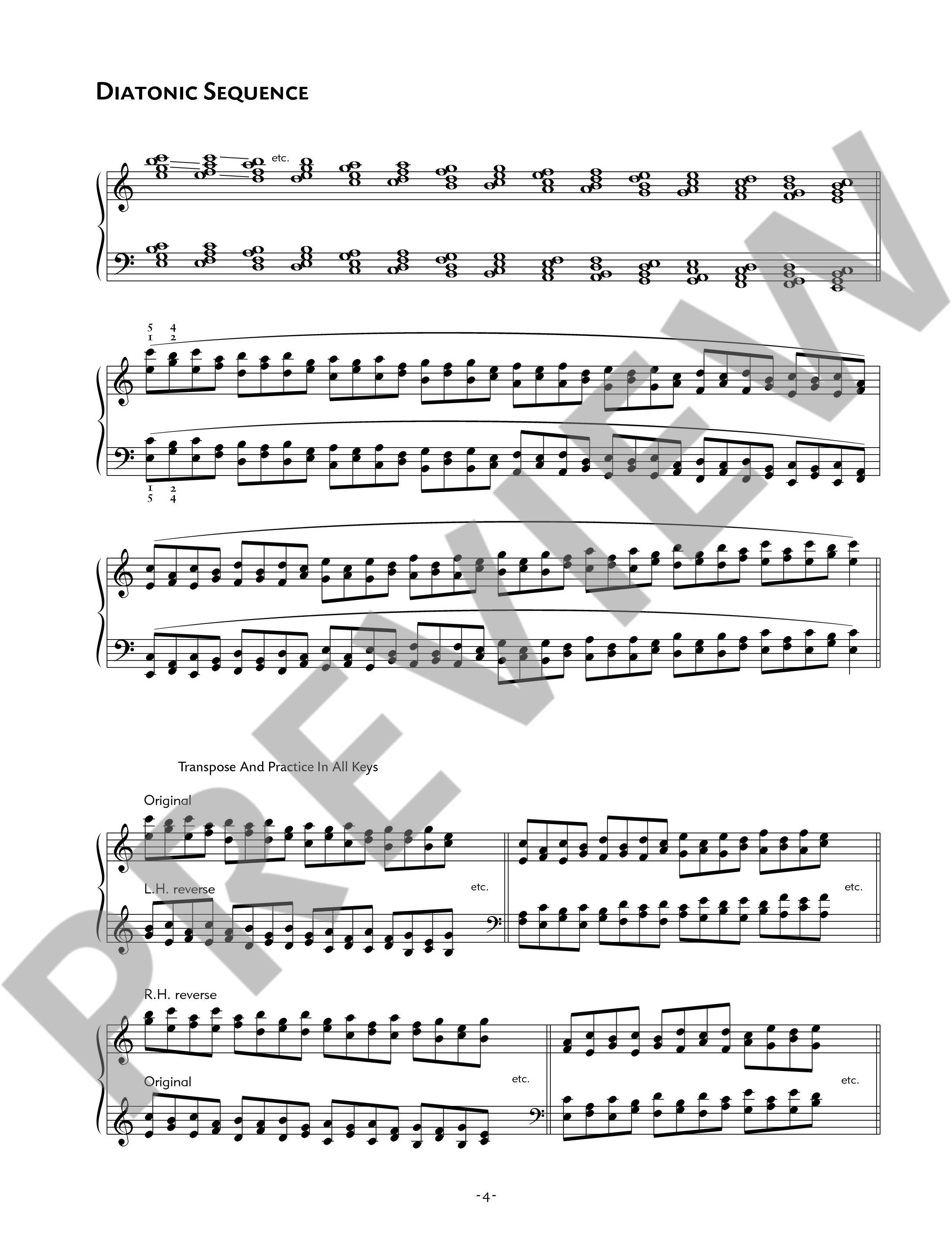 Anderes Coverbild Harmonic Exercises for Piano 