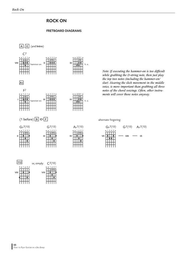 Anderes Coverbild How to play Guitar in a Big Band 