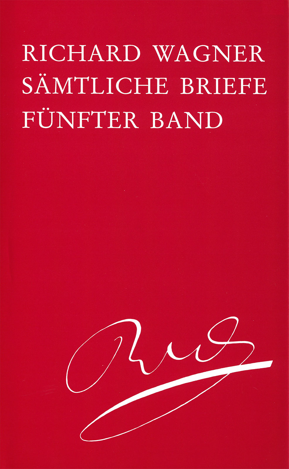 Vorderes Coverbild Sämtliche Briefe Band 5 (1852-1854)