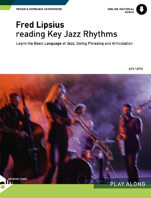 Vorderes Coverbild Reading Key Jazz Rhythms - Tenor & Soprano Saxophone 