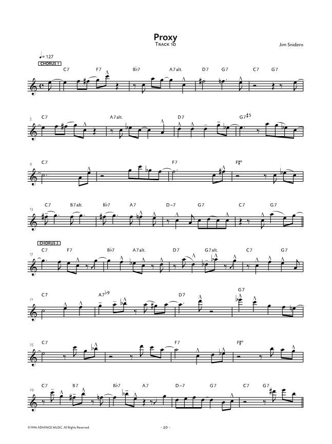 Anderes Coverbild Jazz Conception Tenor & Soprano Saxophone 