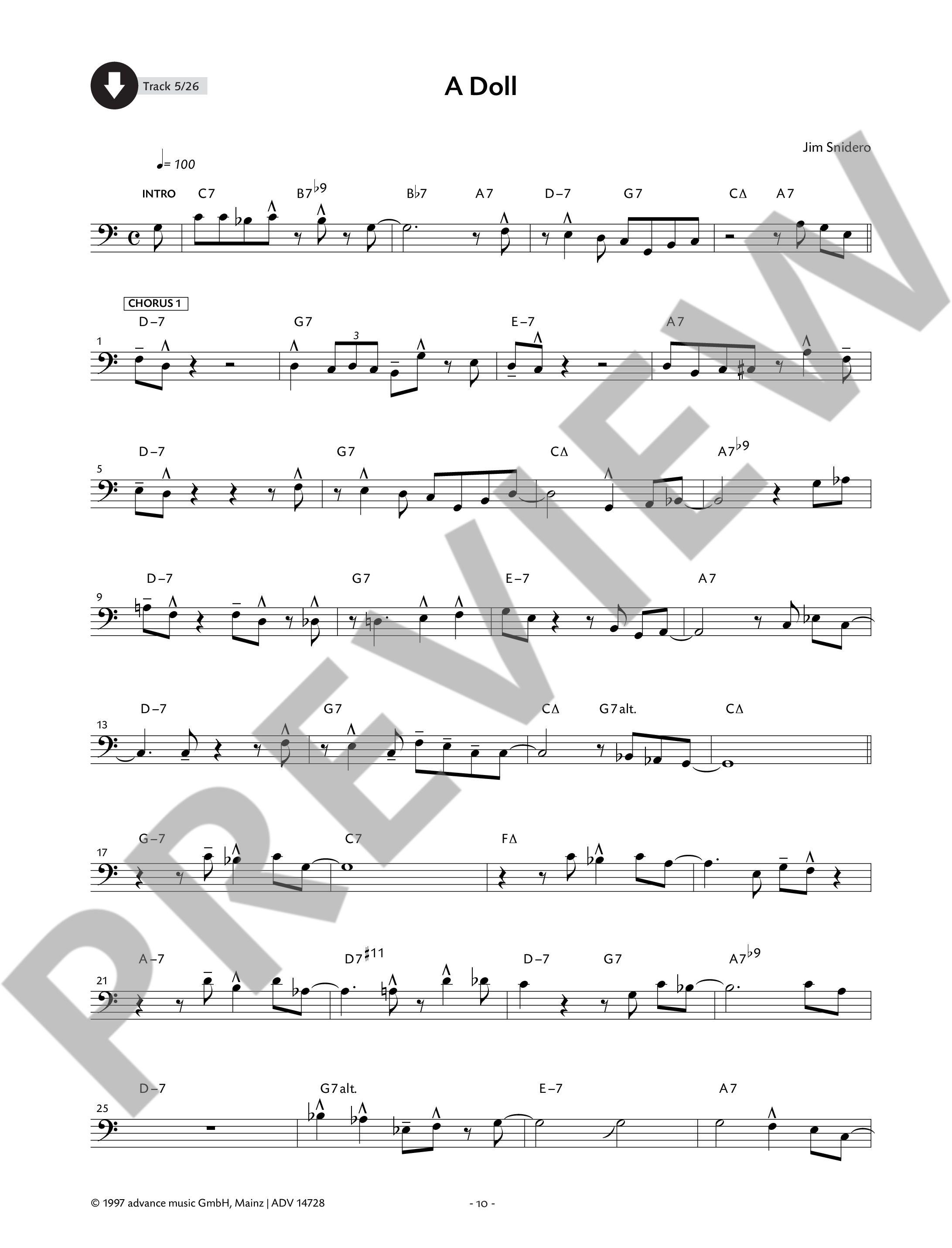 Anderes Coverbild Jazz Conception Bass 