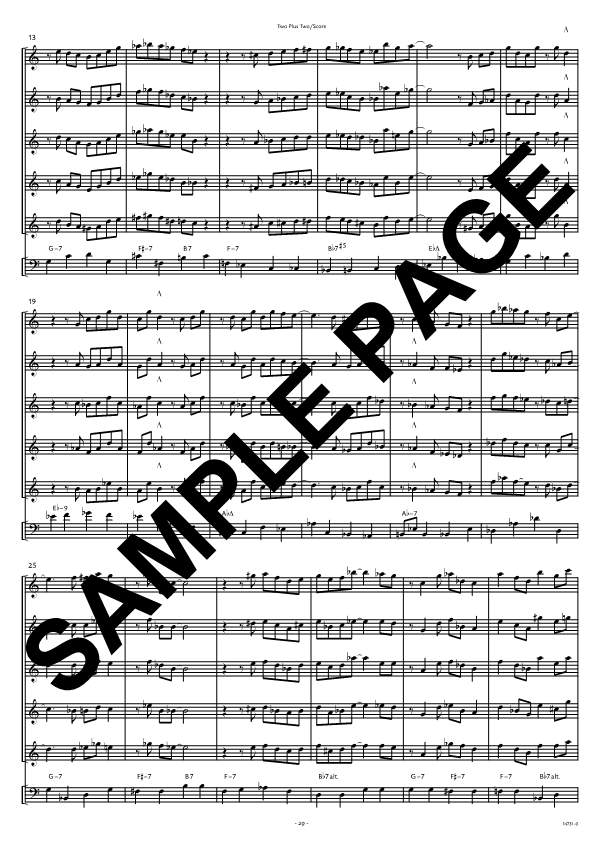 Anderes Coverbild Jazz Conception Saxophone Section 