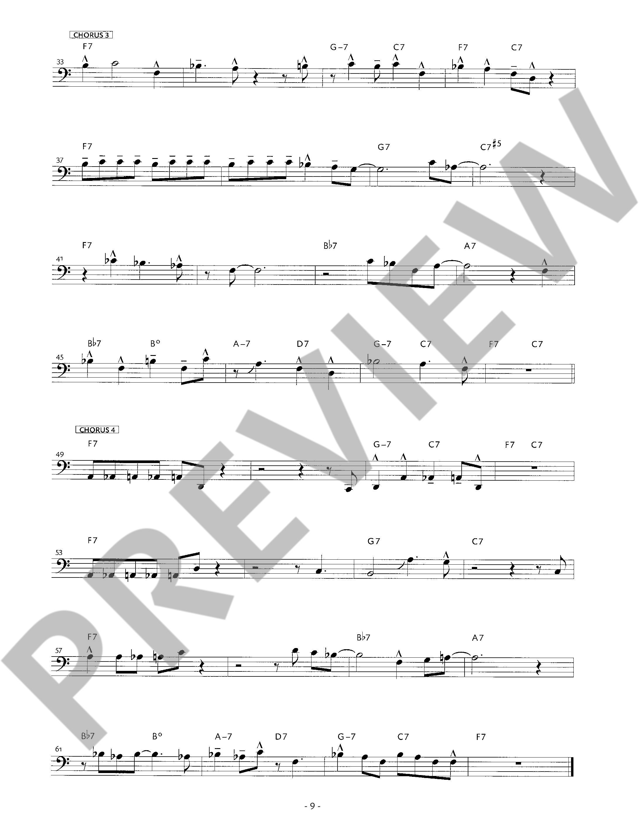 Anderes Coverbild Jazz Conception Bass Trombone 