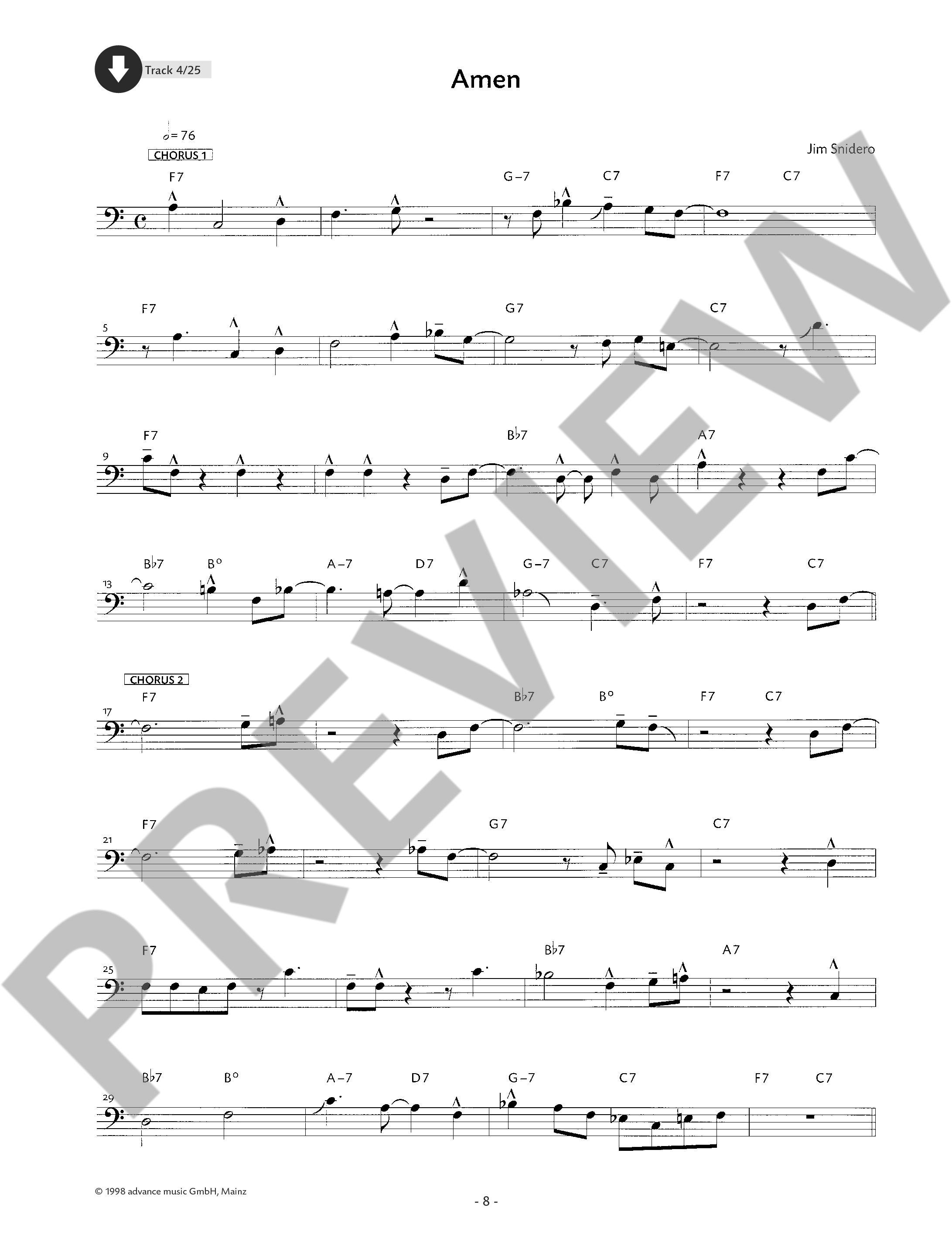 Anderes Coverbild Jazz Conception Bass Trombone 