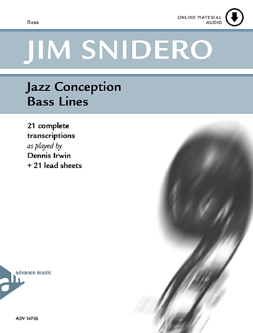 Vorderes Coverbild Jazz Conception Bass Lines 