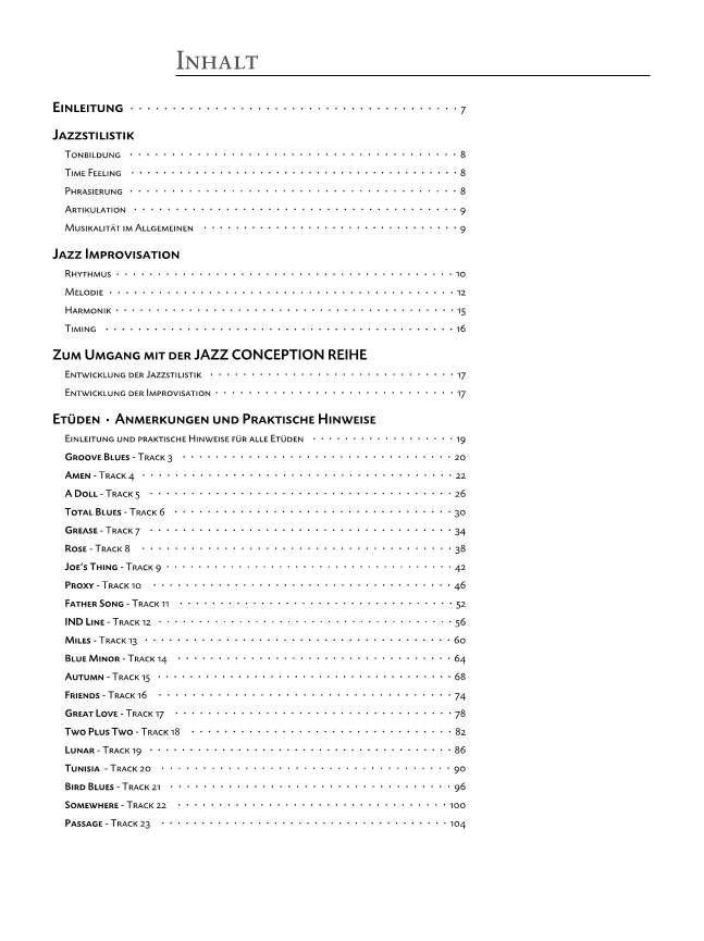 Anderes Coverbild Jazz Conception Handbuch 
