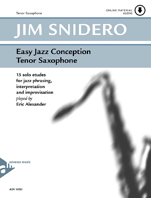 Vorderes Coverbild Easy Jazz Conception Tenor Saxophone 