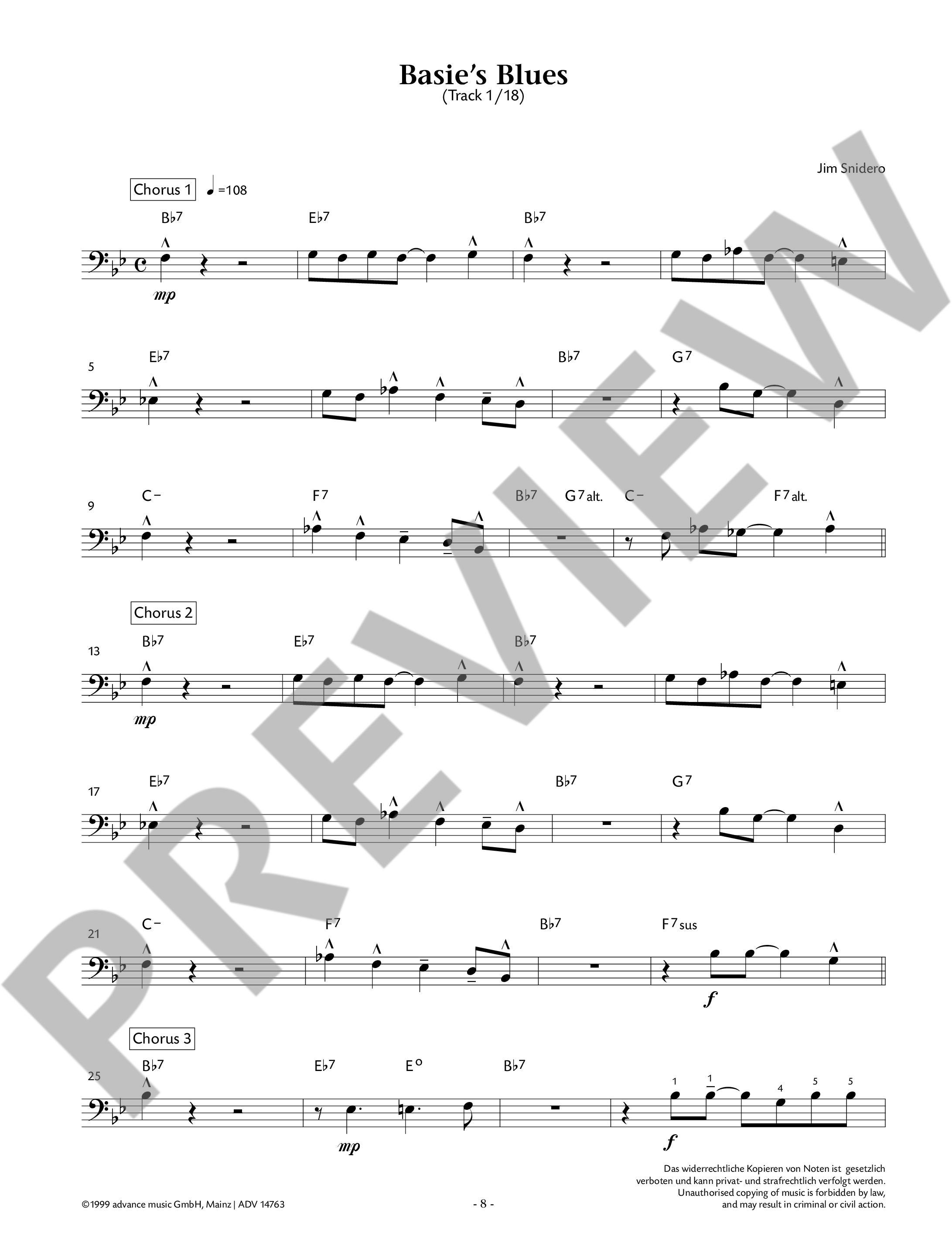 Anderes Coverbild Easy Jazz Conception Trombone 