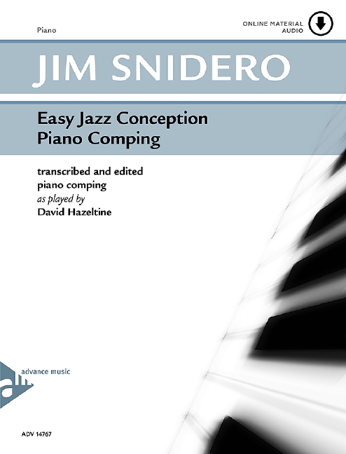 Vorderes Coverbild Easy Jazz Conception Piano Comping 