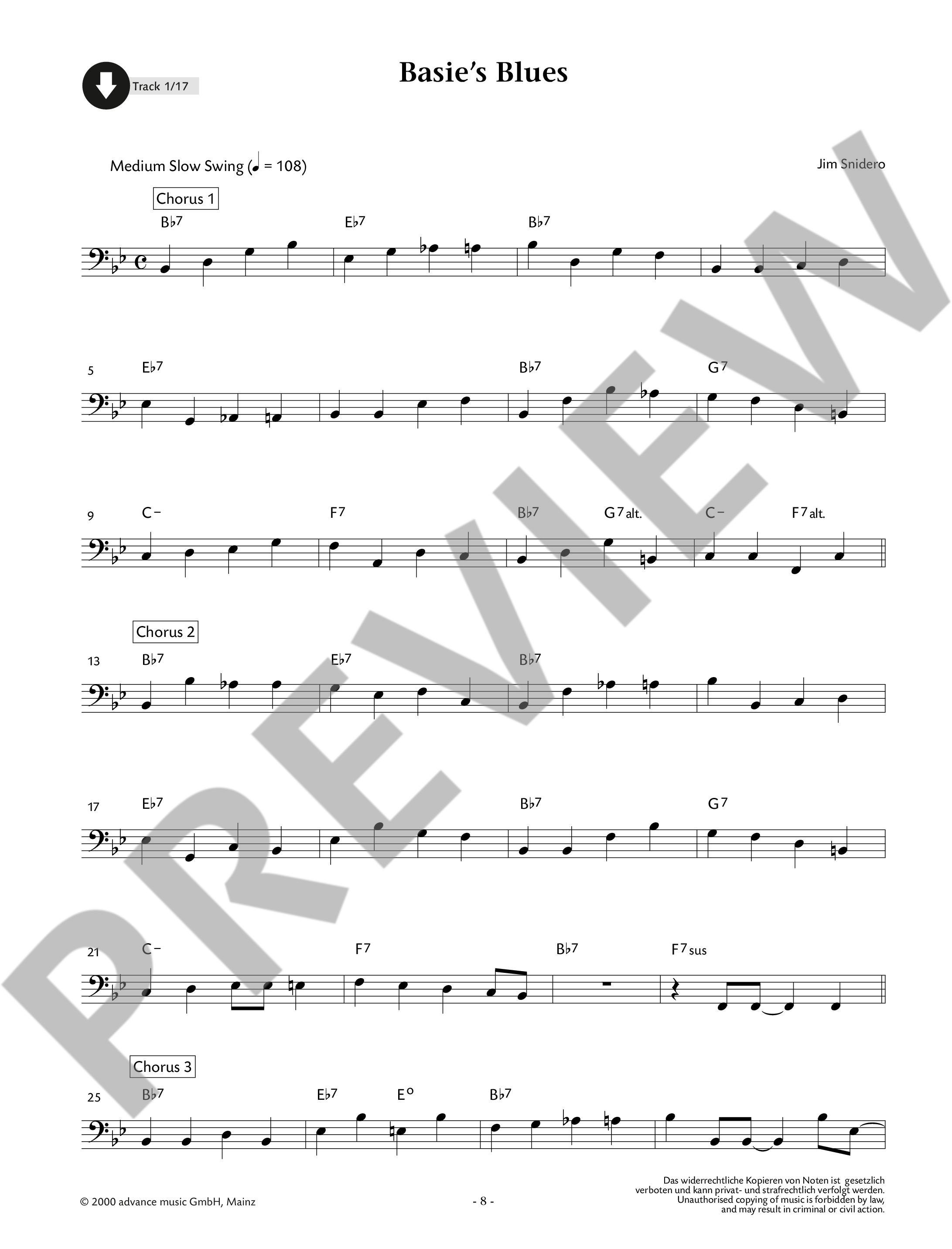Anderes Coverbild Easy Jazz Conception Bass Lines 