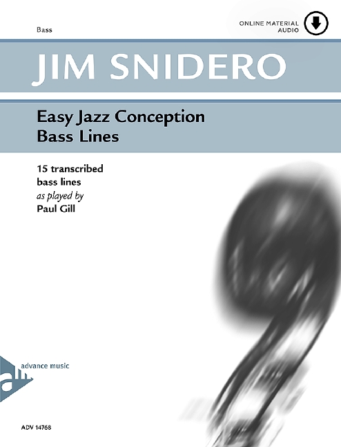 Vorderes Coverbild Easy Jazz Conception Bass Lines 