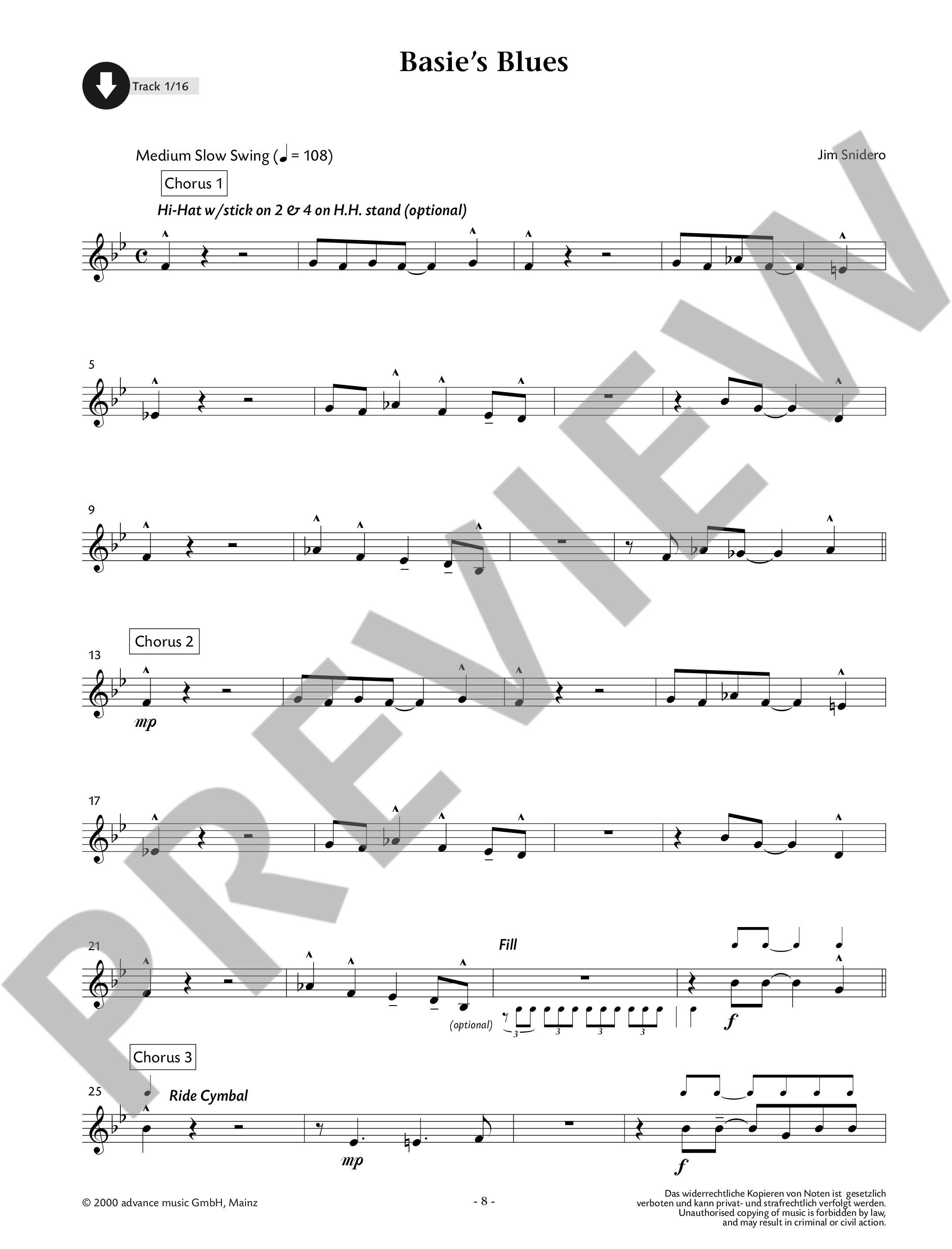 Anderes Coverbild Easy Jazz Conception Drums 