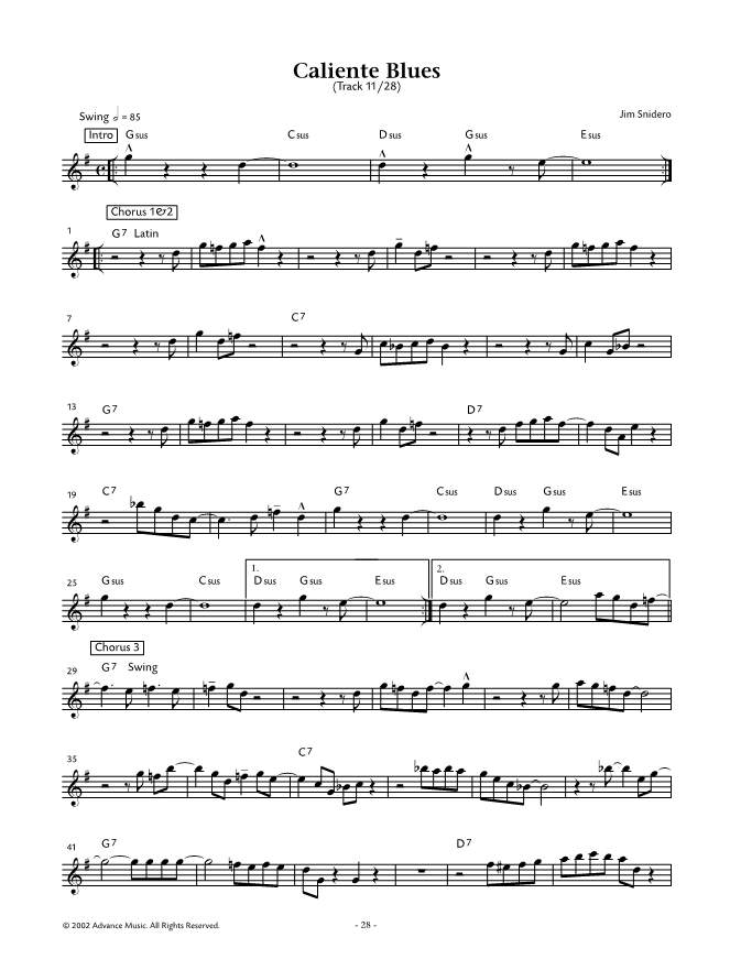 Anderes Coverbild Easy Jazz Conception for Baritone Saxophone 