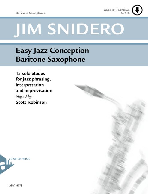 Vorderes Coverbild Easy Jazz Conception for Baritone Saxophone 