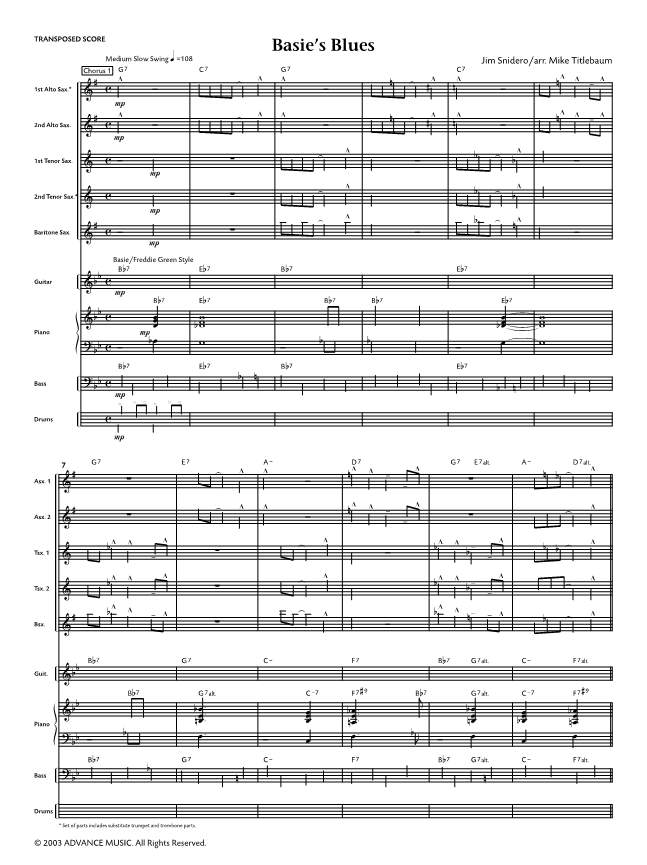 Anderes Coverbild Easy Jazz Conception Saxophone Section or Combo 