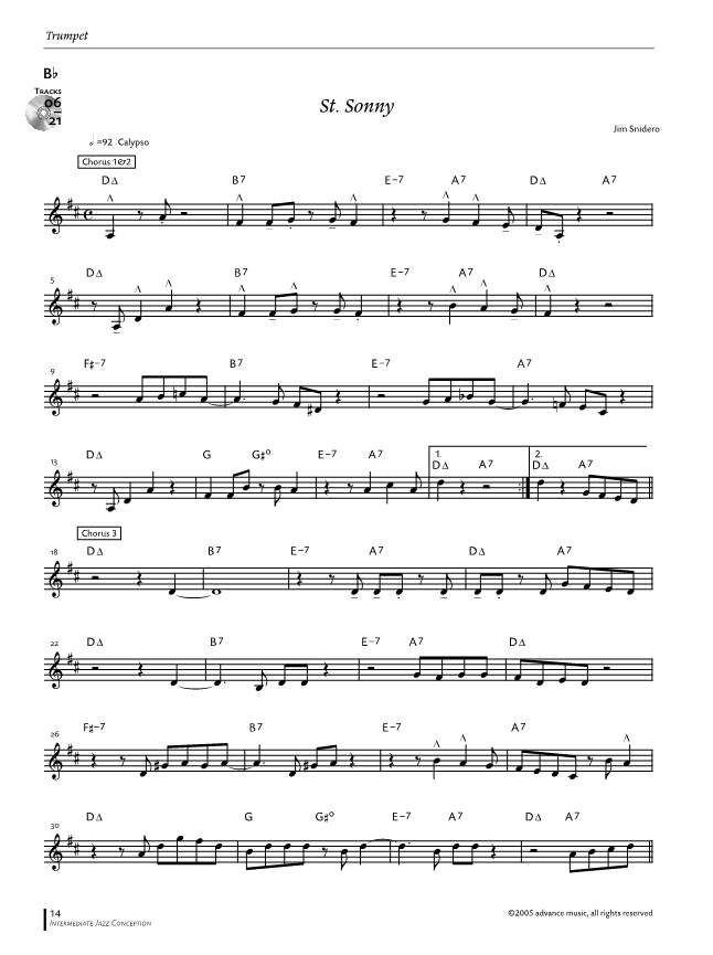 Anderes Coverbild Intermediate Jazz Conception Trumpet 