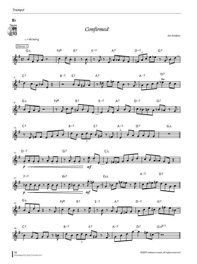 Anderes Coverbild Intermediate Jazz Conception Trumpet 
