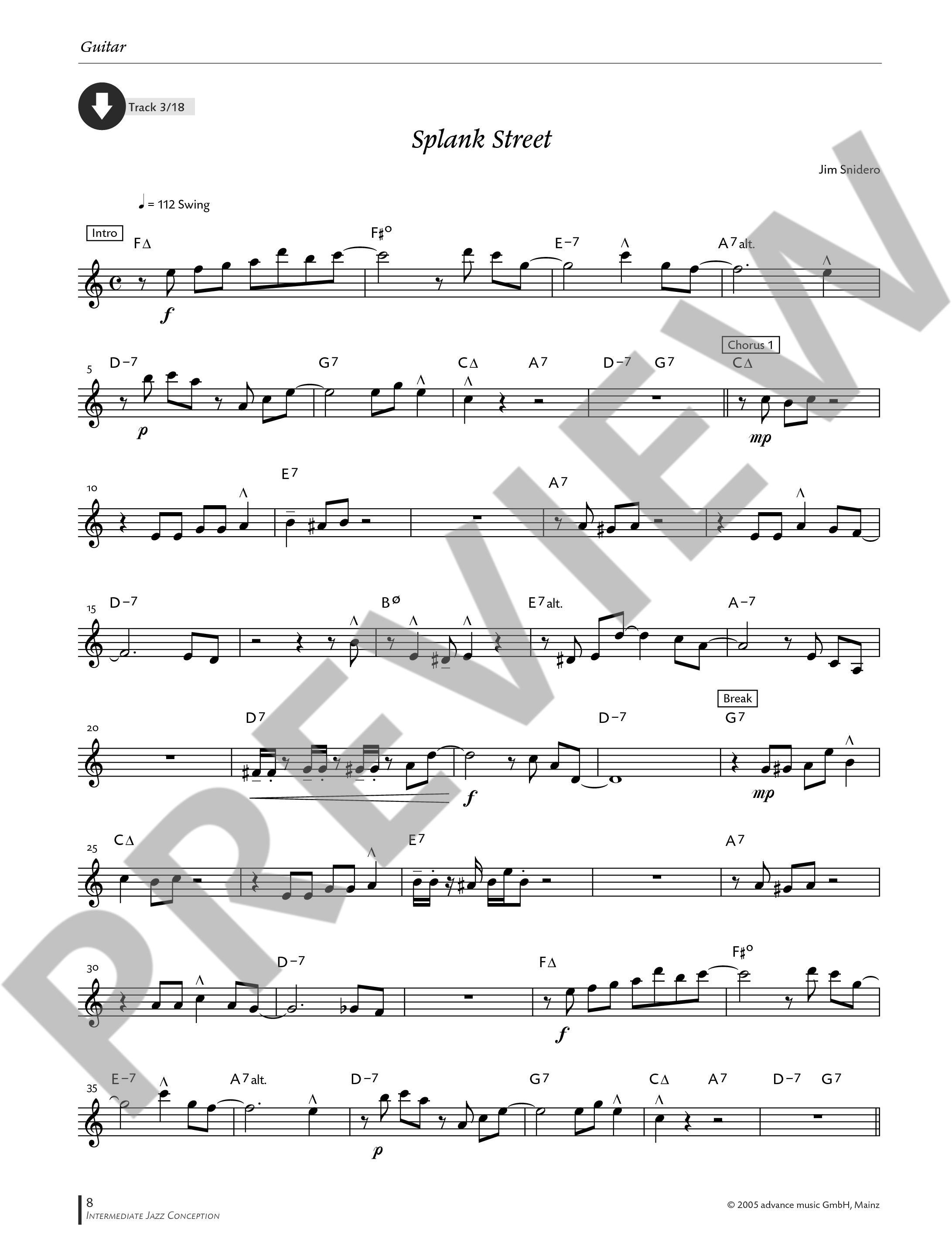 Anderes Coverbild Intermediate Jazz Conception Guitar 