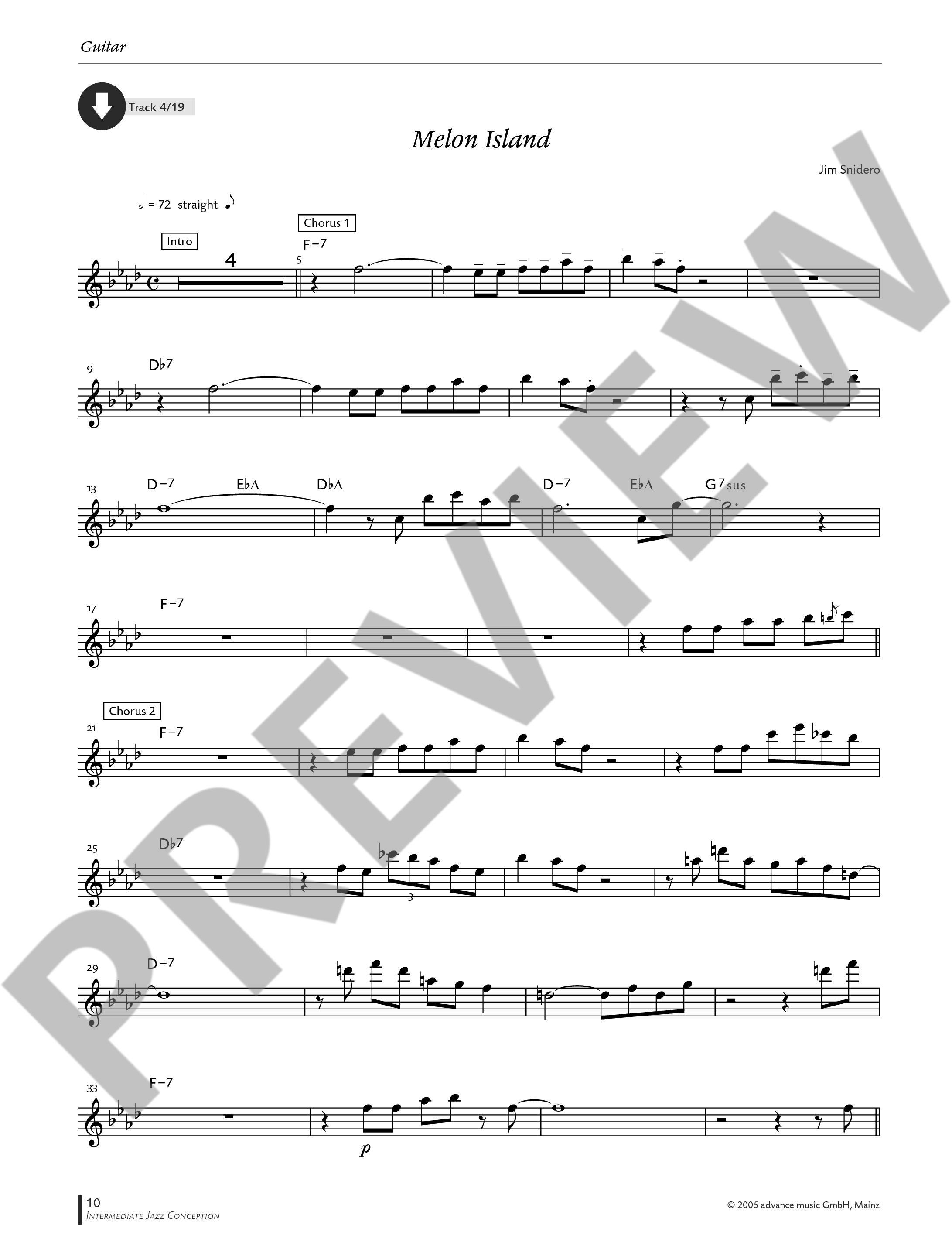 Anderes Coverbild Intermediate Jazz Conception Guitar 